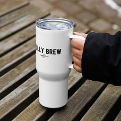 Travel mug with a handle - Bully Brew Coffee